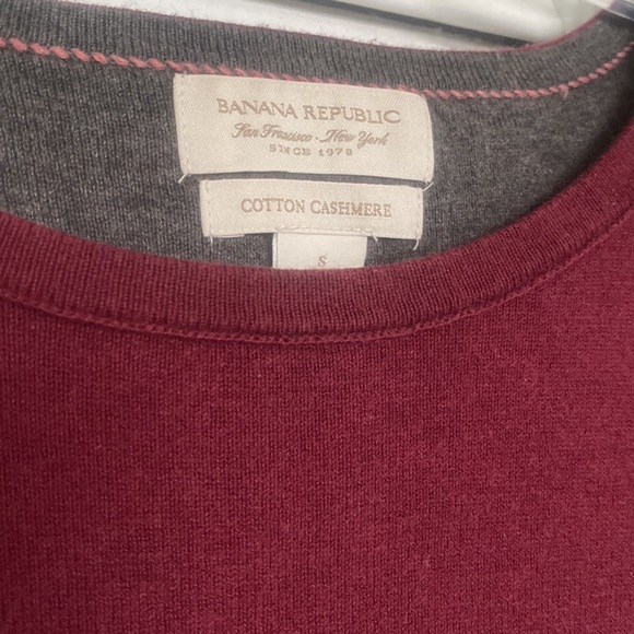 Banana Republic cotton cashmere men’s sweater - Picture 3 of 5